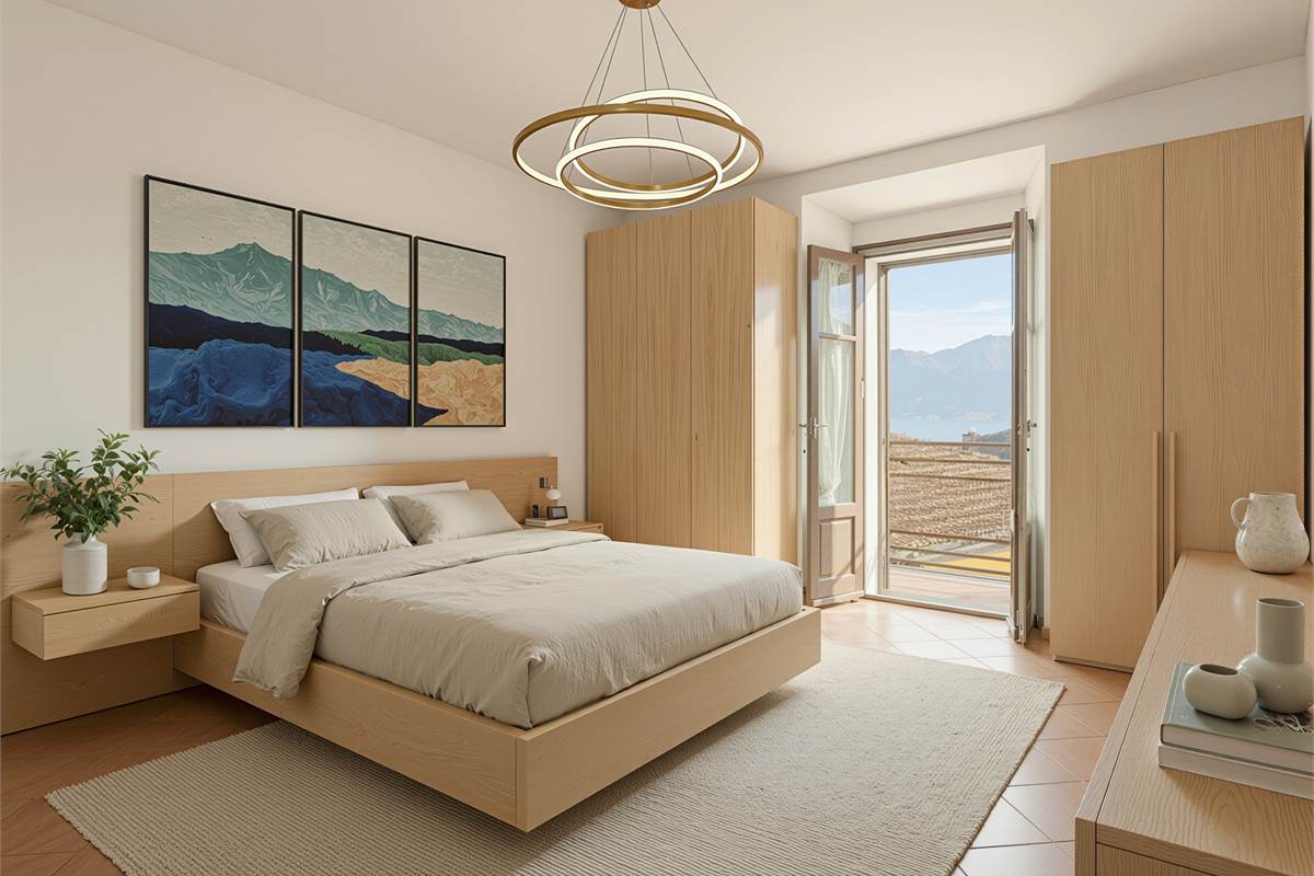 Appartamento con vista lago ad Argegno