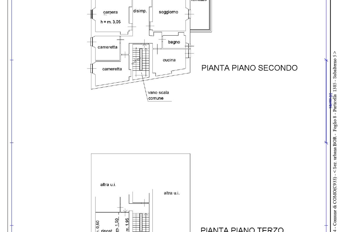 Quadrilocale in centro con terrazzo