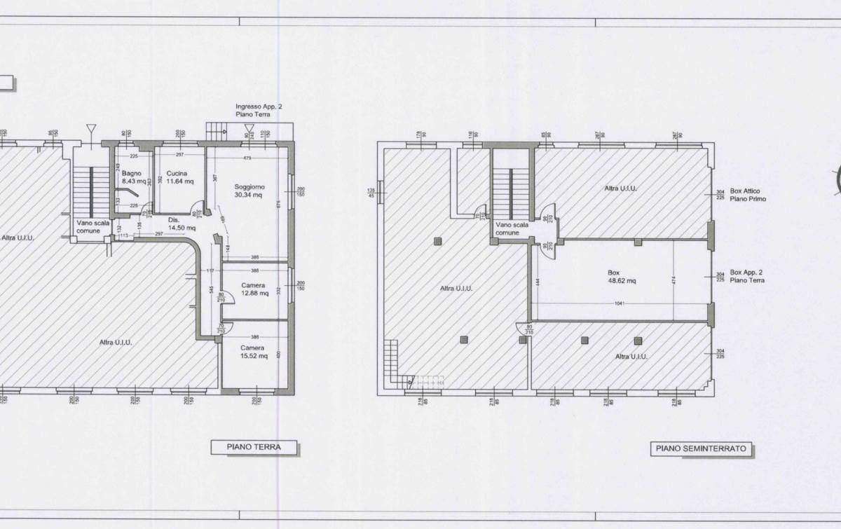 Elegante trilocale con giardino in villa