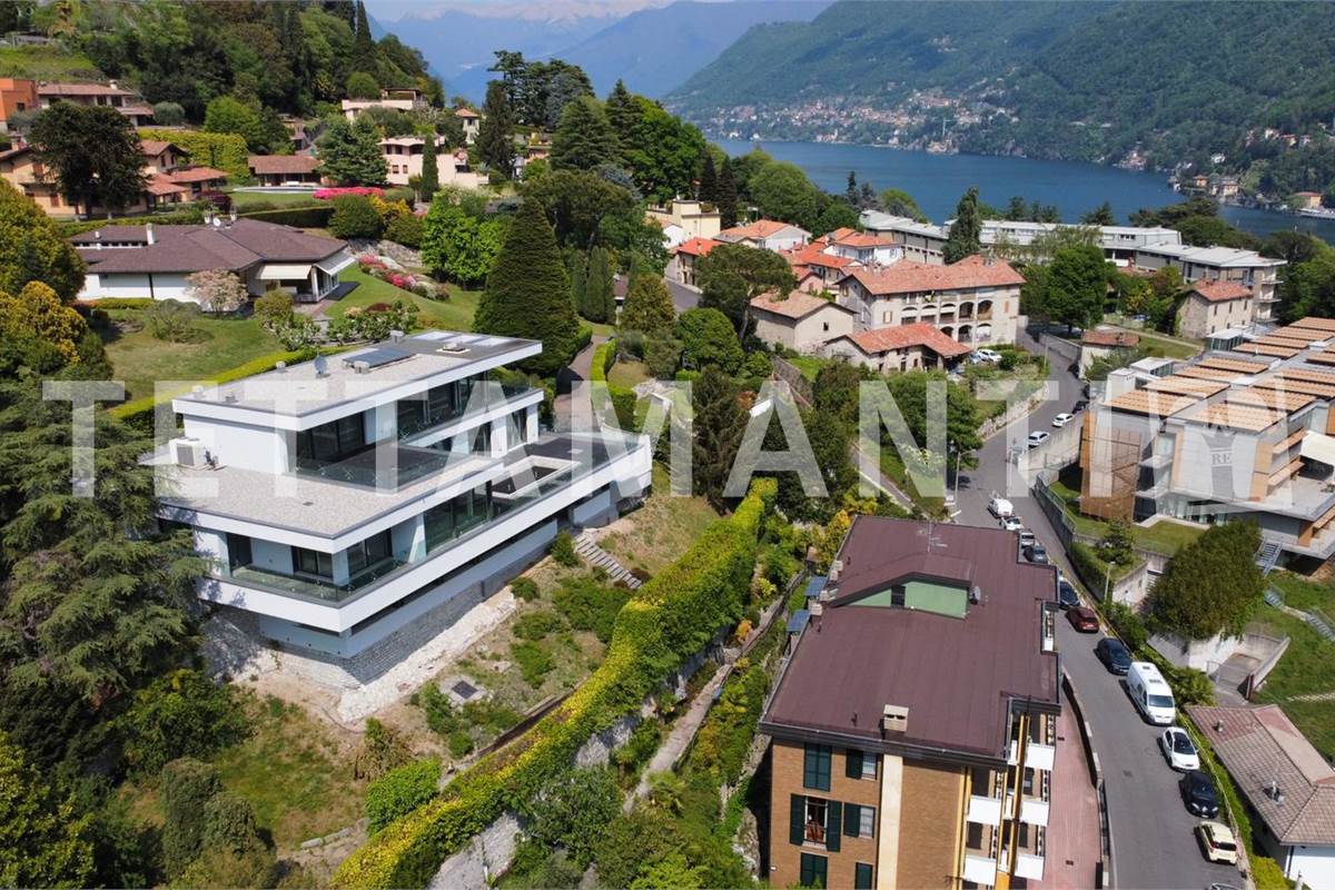 VILLA MODERNA PANORAMICA COMO LAGO