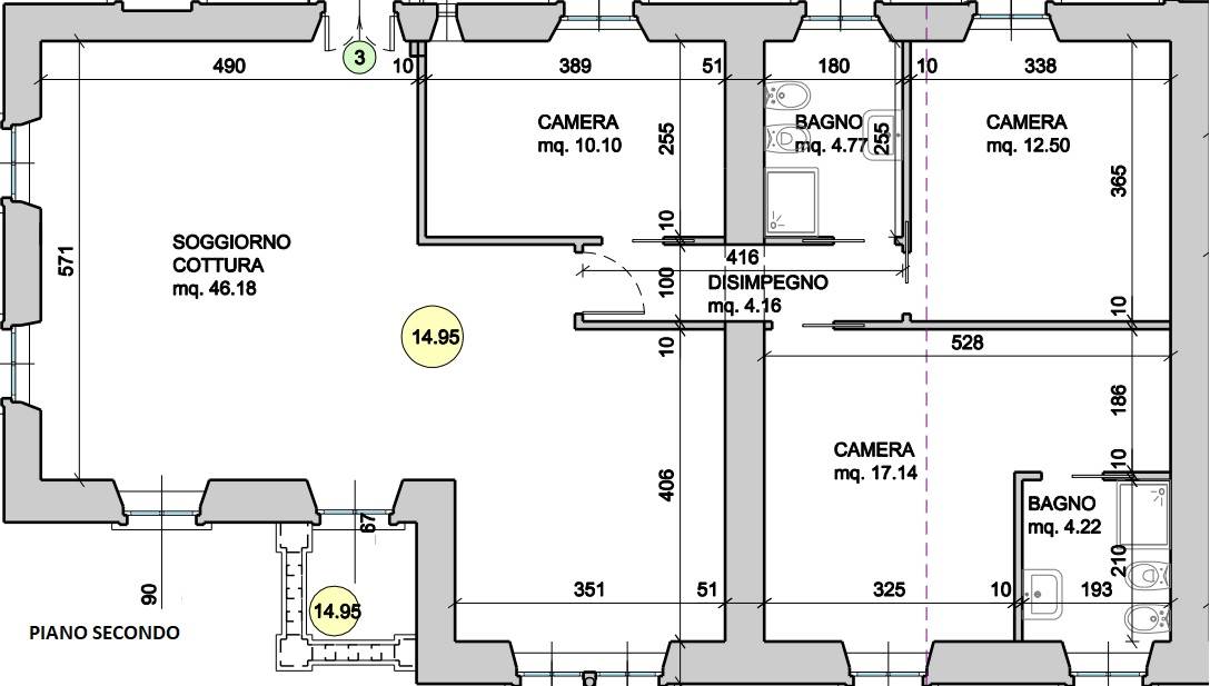Menaggio appartamento villa storica