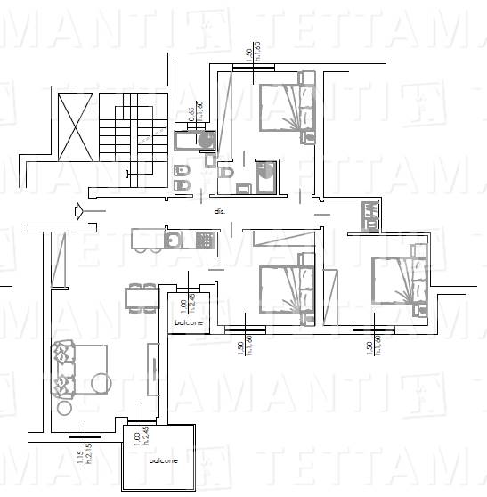 Ristrutturato con terrazzo e box doppio