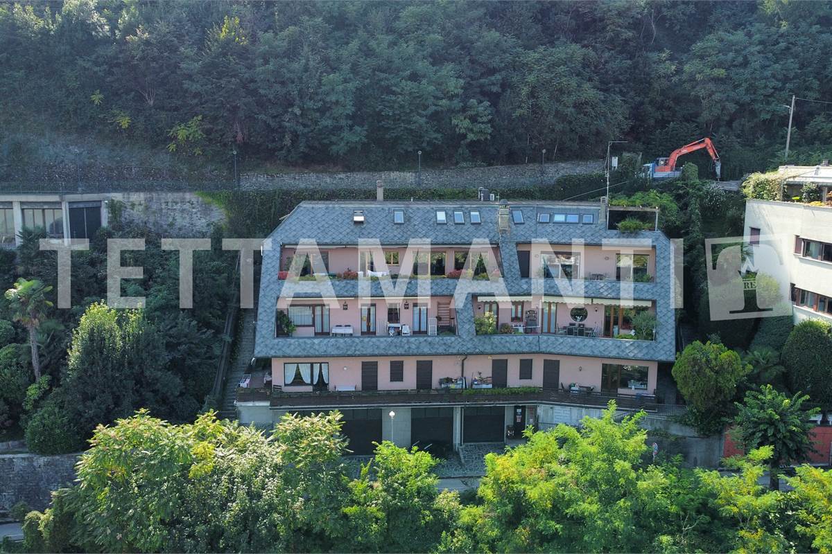 Como appartamento vista lago con terrazzo