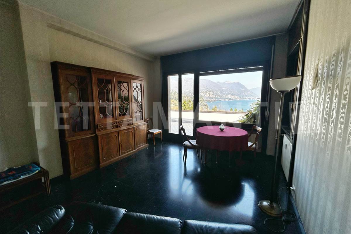 Como appartamento vista lago con terrazzo