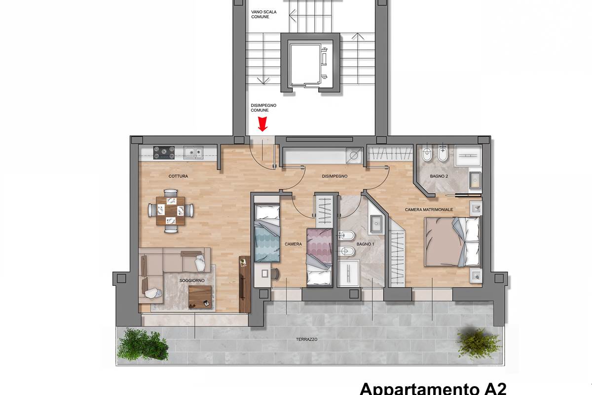 NUOVO PROGETTO RESIDENZIALE CASNATE CON BERNATE