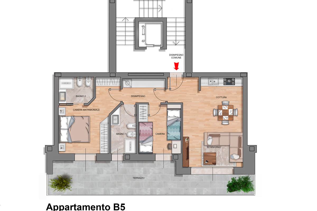 Planimetria appartamento