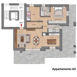 A/5 - Luminoso Trilocale con Terrazzo