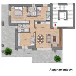 A/4 - 4 locali con Terrazzo - Residenza Mascagni