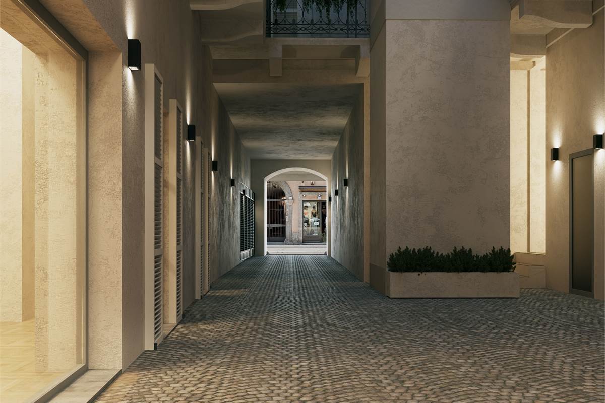 TRILOCALE CON BALCONE E DOPPI SERVIZI