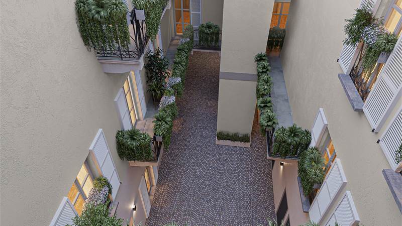 AMPIO E LUMINOSO TRILOCALE CON BALCONE