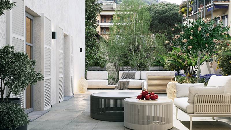 NUOVO BILOCALE CON TERRAZZO E BALCONE 