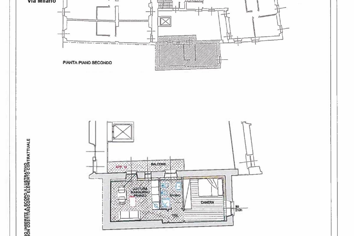BILOCALE RISTRUTTURATO CON BALCONE