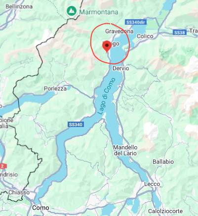 PORZIONE DI CASA-RUSTICO VISTA LAGO-PIANELLO DEL LARIO-COMO