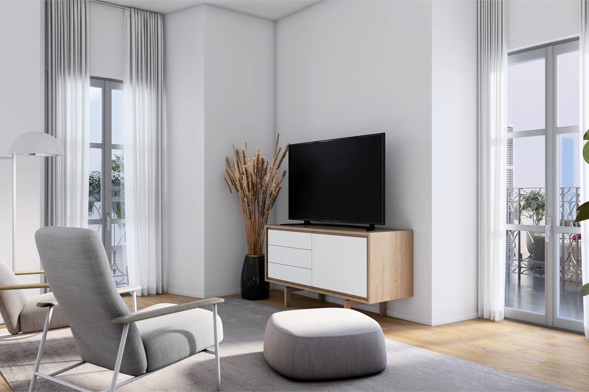 MERAVIGLIOSO ED AMPIO BILOCALE CON SOPPALCO