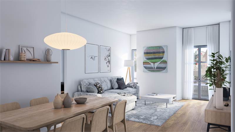 BILOCALE RISTRUTTURATO CON BALCONE IN CENTRO CITTÀ