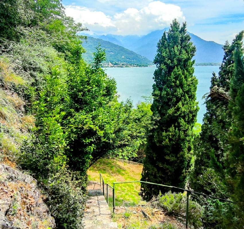 salita al ultimo terrazzamento