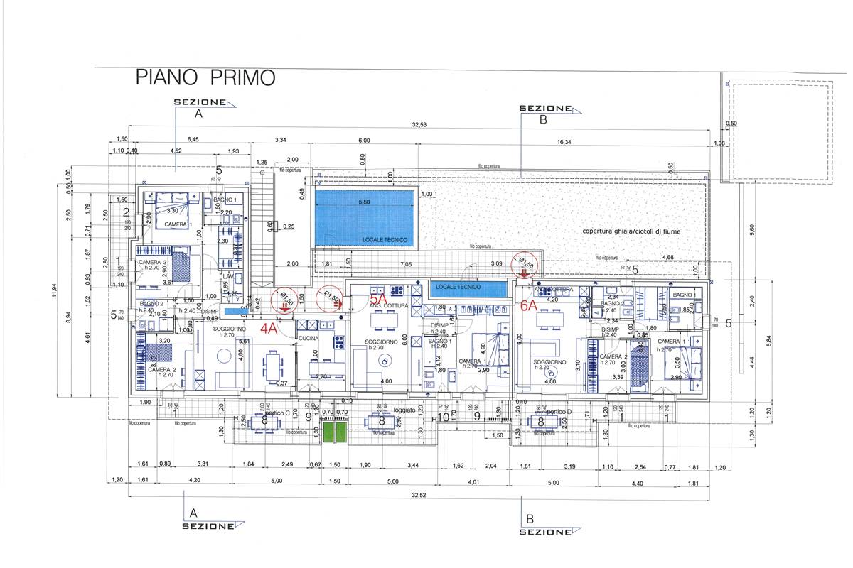 planimetria piano primo