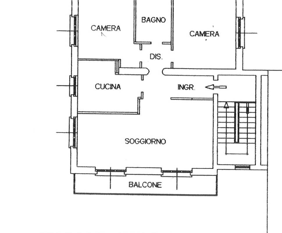 TAVERNERIO TRILOCALE IN CASA BIFAMILIARE