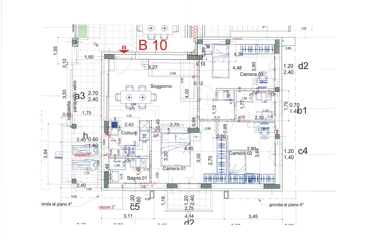 QUADRILOCALE CON TERRAZZO