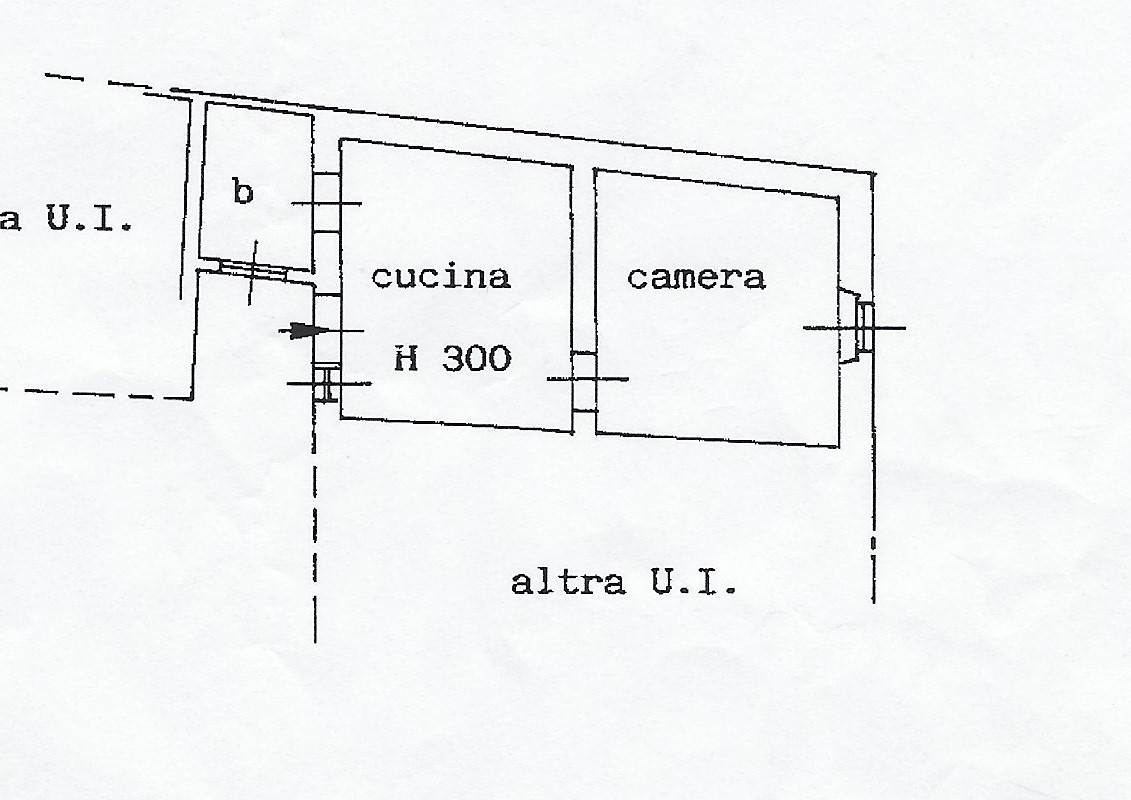 MONTE OLIMPINO BILOCALE AL PIANO TERRA