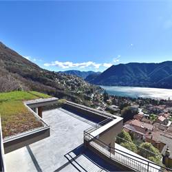 CERNOBBIO VILLE SINGOLE CON PISCINA  E VISTA LAGO