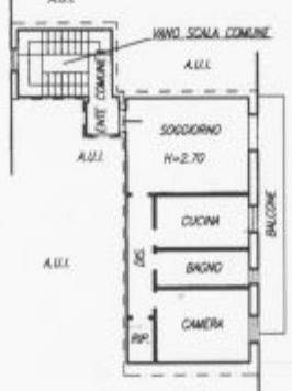 LOCATE VARESINO TRILOCALE CON BALCONE E BOX