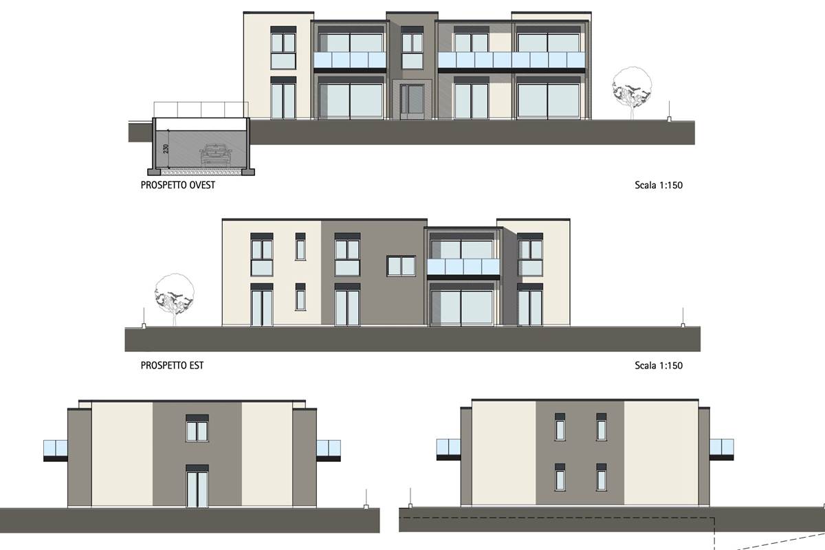 ROVELLASCA BILOCALE CON BALCONE E BOX