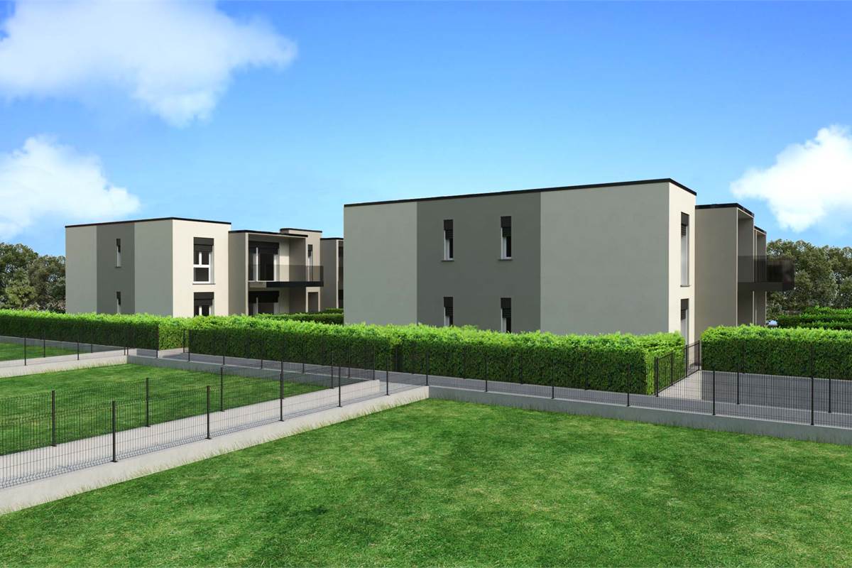ROVELLASCA BILOCALE CON BALCONE E BOX