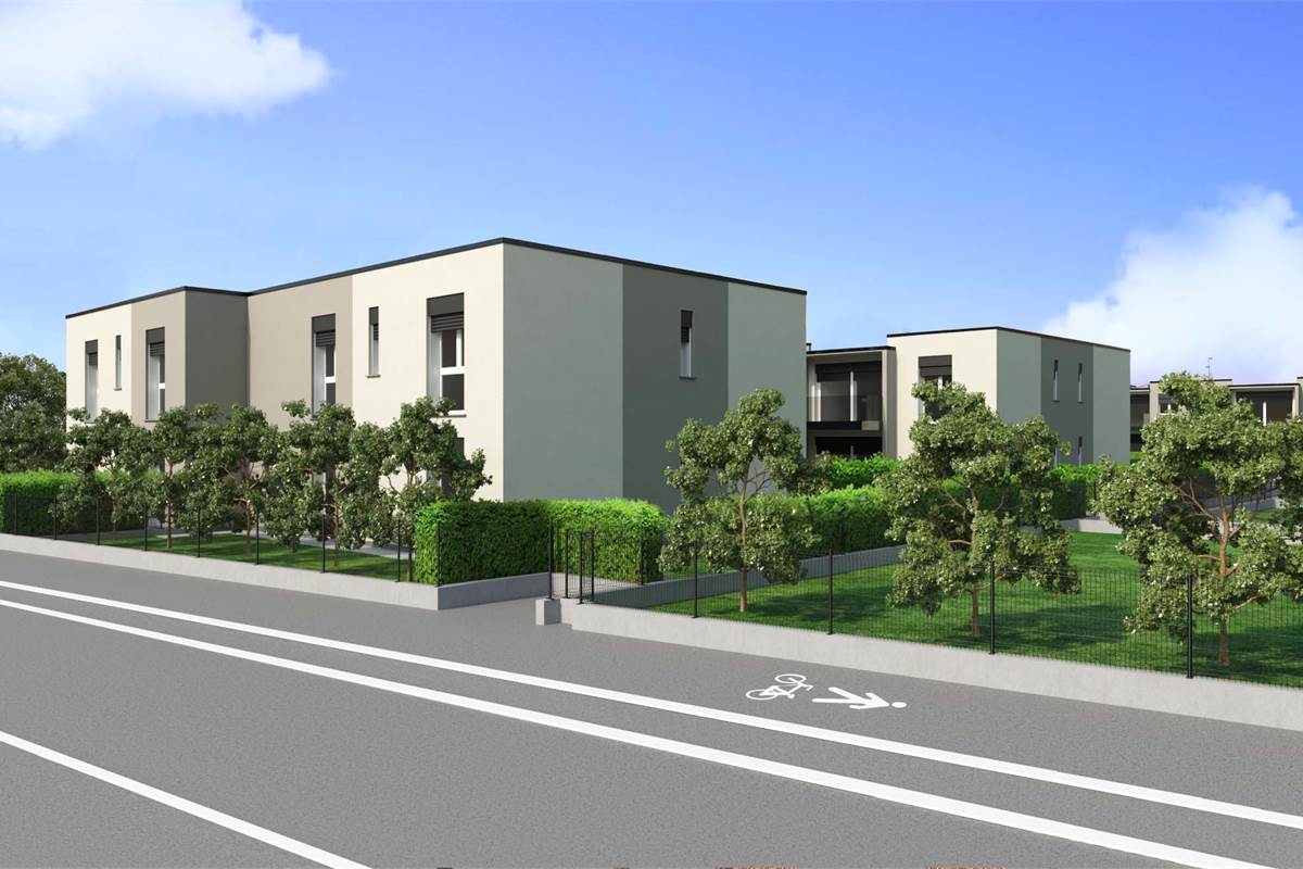ROVELLASCA BILOCALE CON BALCONE E BOX