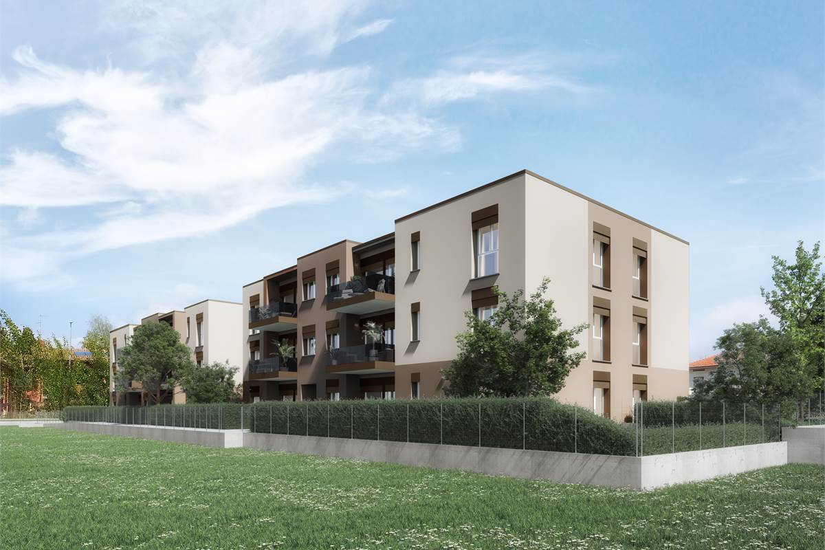 LOMAZZO NUOVO TRILOCALE CON GIARDINO