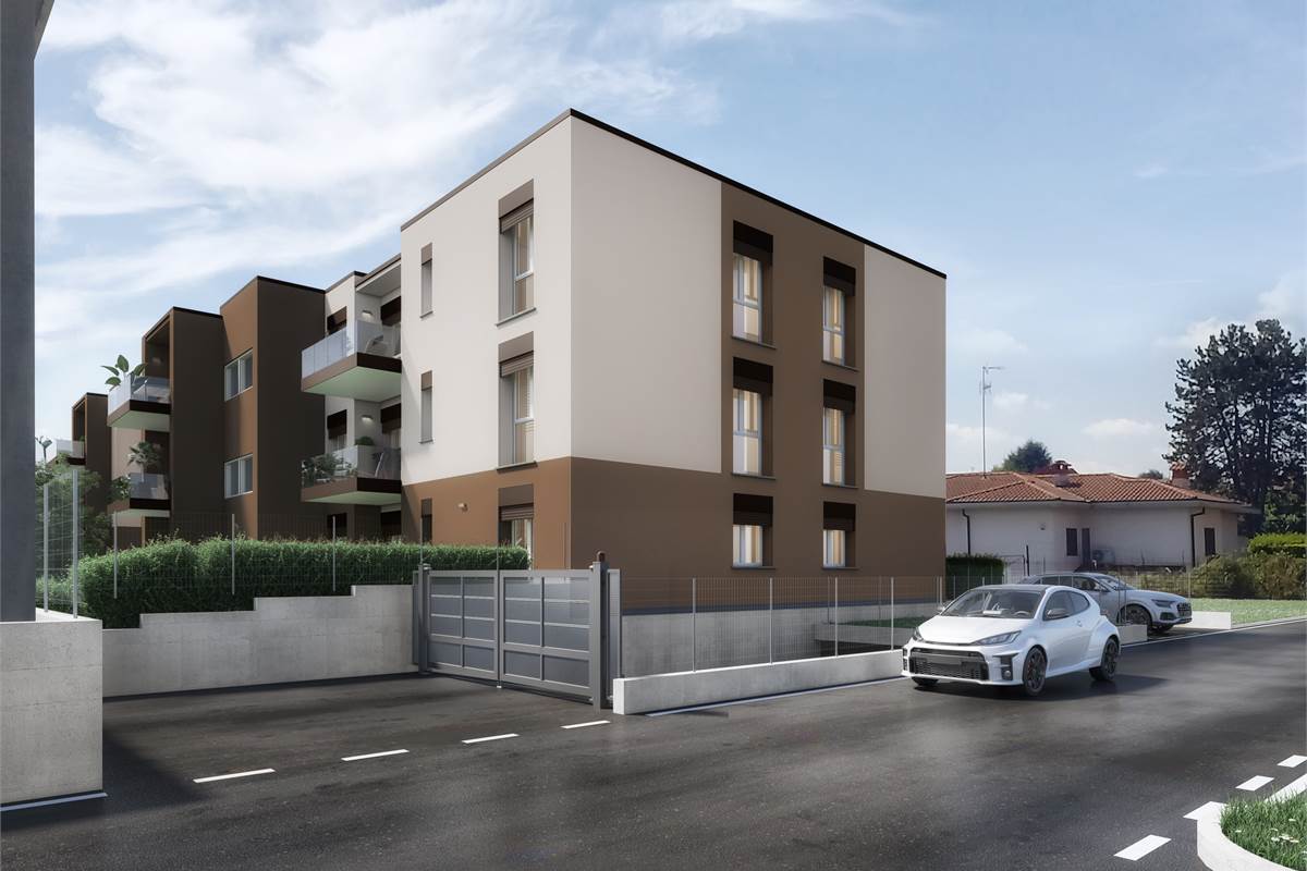 LOMAZZO NUOVO BILOCALE CON BALCONE