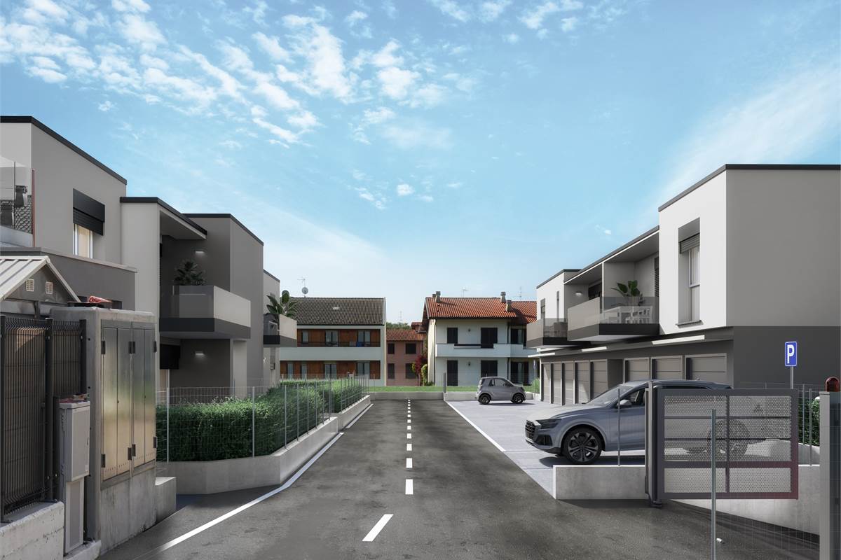 OLTRONA SAN MAMETE NUOVO TRILOCALE CO GIARDINO