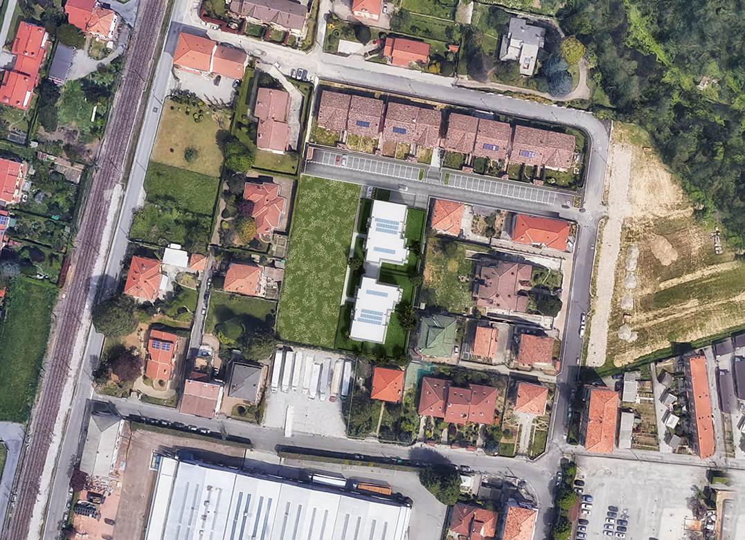 LOMAZZO NUOVO BILOCALE CON BALCONE