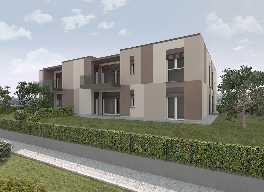 BEREGAZZO NUOVO TRILOCALE CON BALCONO