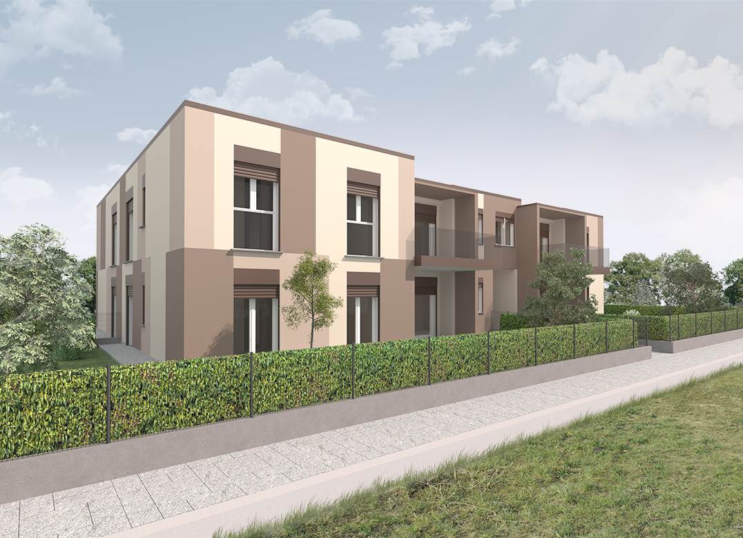 BEREGAZZO NUOVO TRILOCALE CON BALCONO