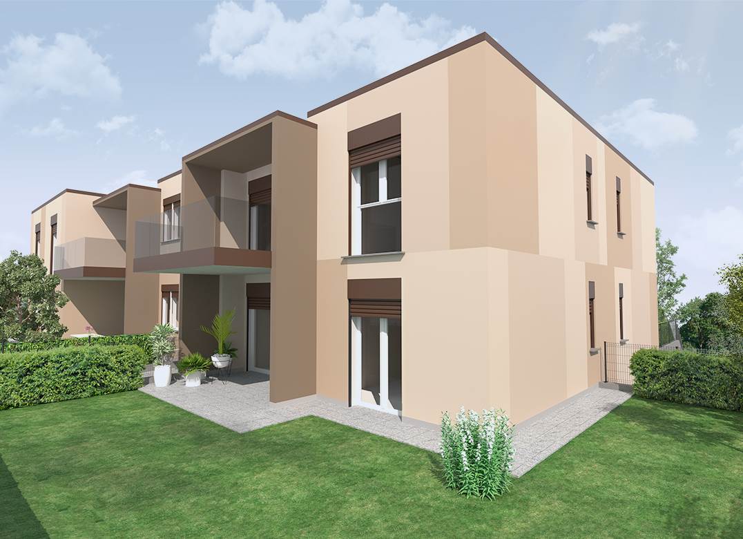 BEREGAZZO NUOVO TRILOCALE CON BALCONO