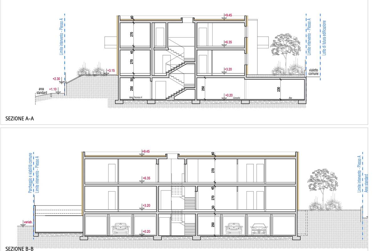 BEREGAZZO NUOVO TRILOCALE CON BALCONO