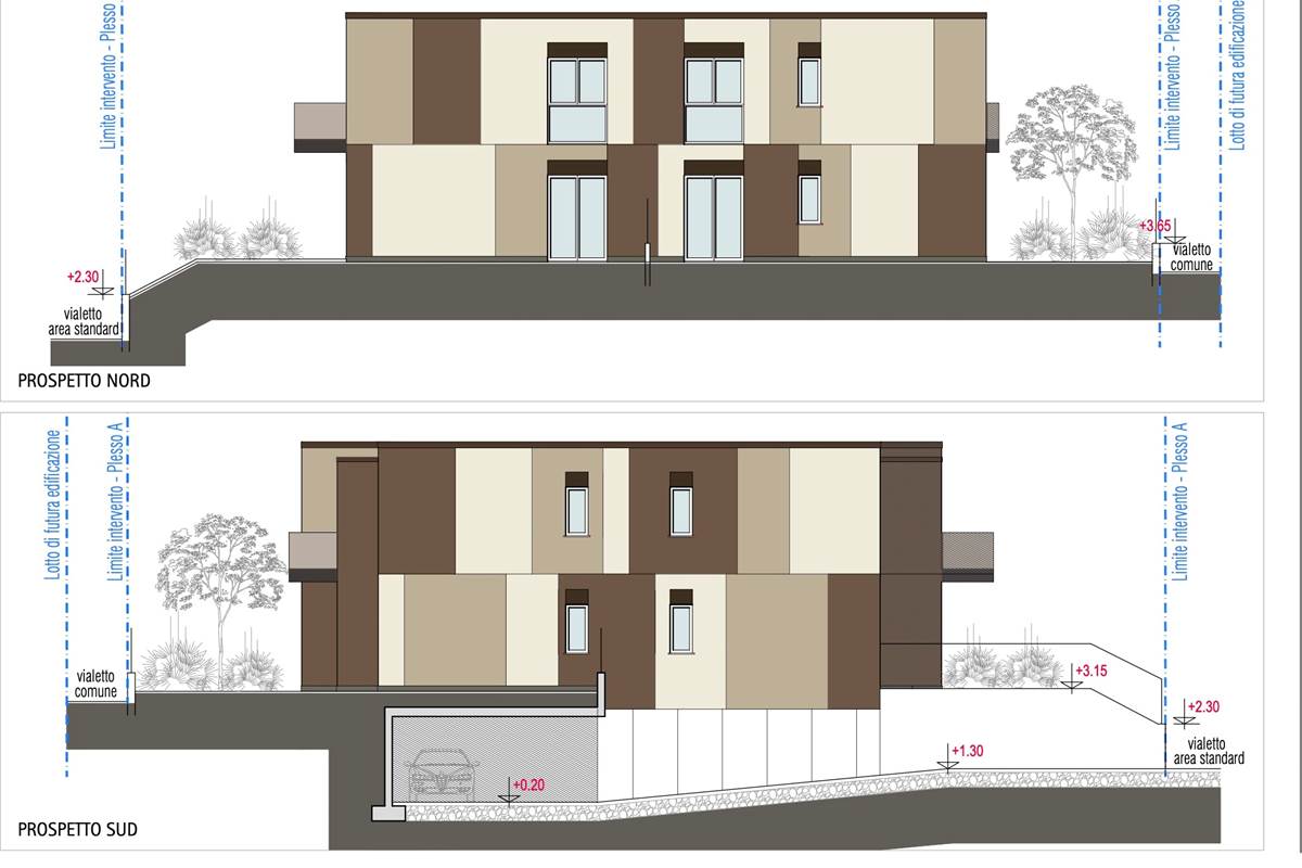 BEREGAZZO NUOVO TRILOCALE CON BALCONO