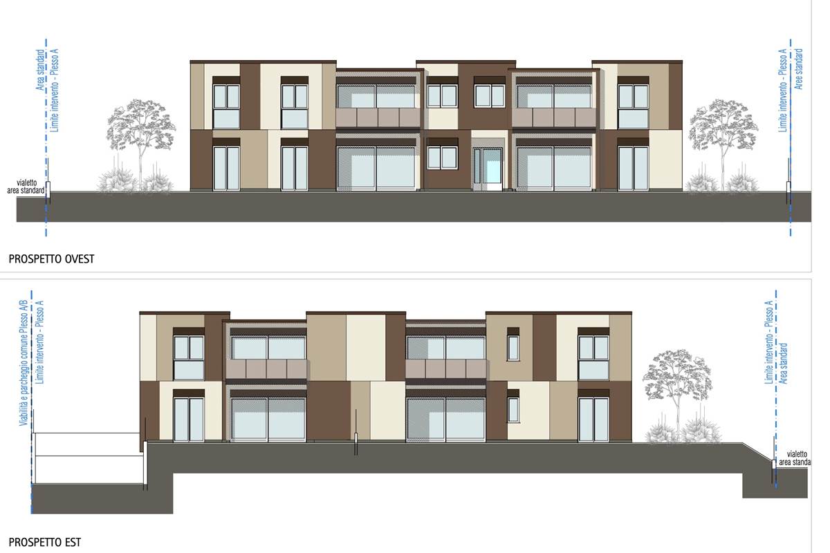 BEREGAZZO NUOVO TRILOCALE CON BALCONO