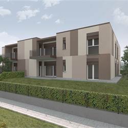 BEREGAZZO NUOVO TRILOCALE CON BALCONE