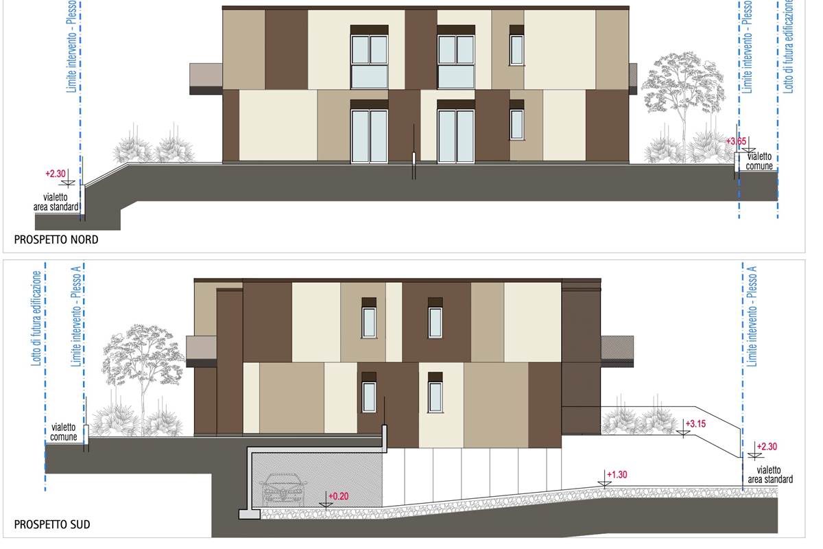 BEREGAZZO NUOVO TRILOCALE CON BALCONE