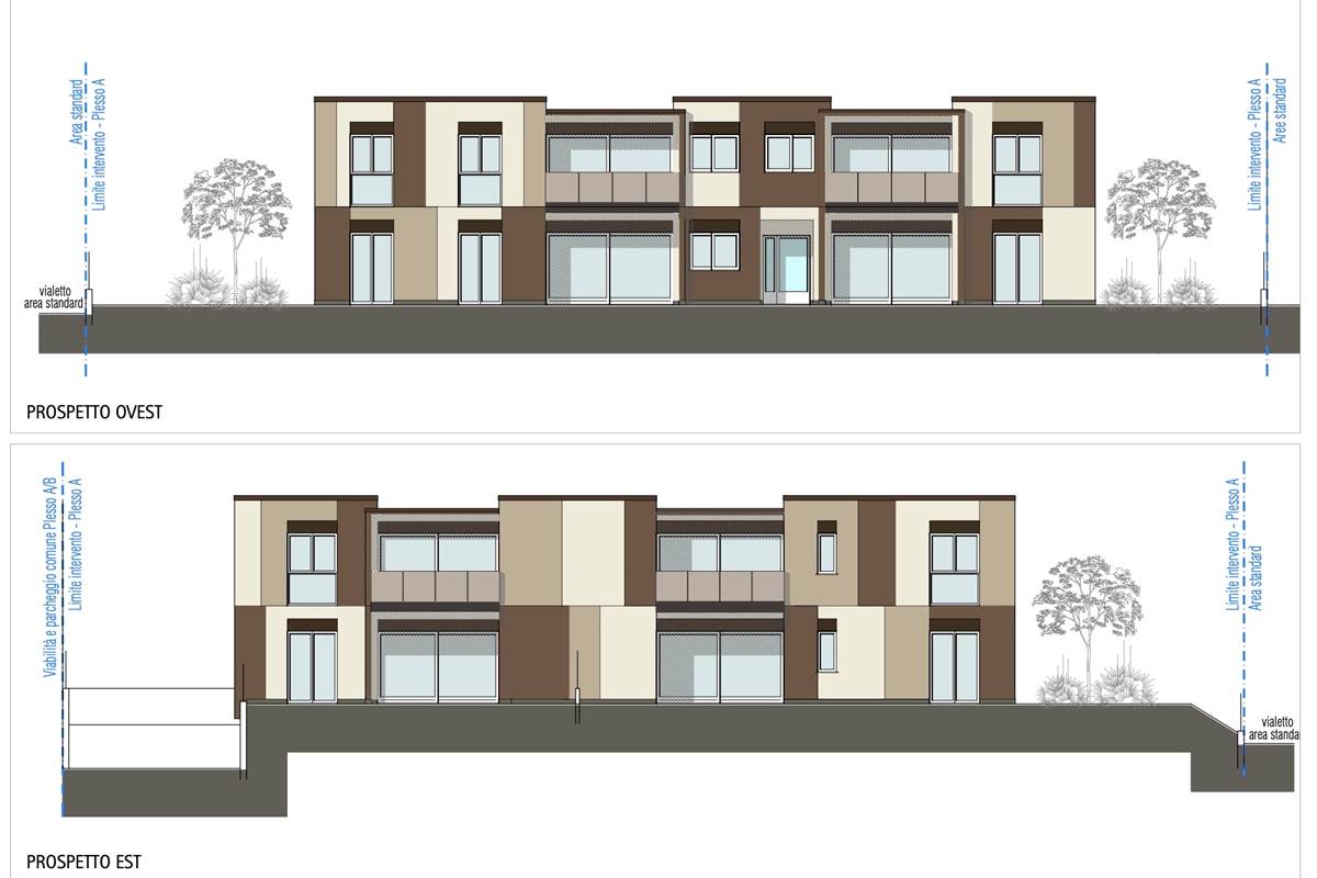BEREGAZZO NUOVO TRILOCALE CON BALCONE