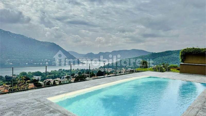 VILLE SINGOLE CON PISCINA E VISTA LAGO