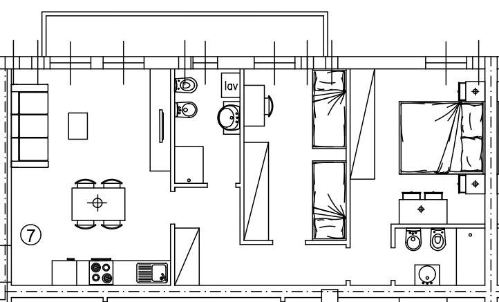 LENTATE SUL SEVESO NUOVO TRILOCALE CON BALCONE
