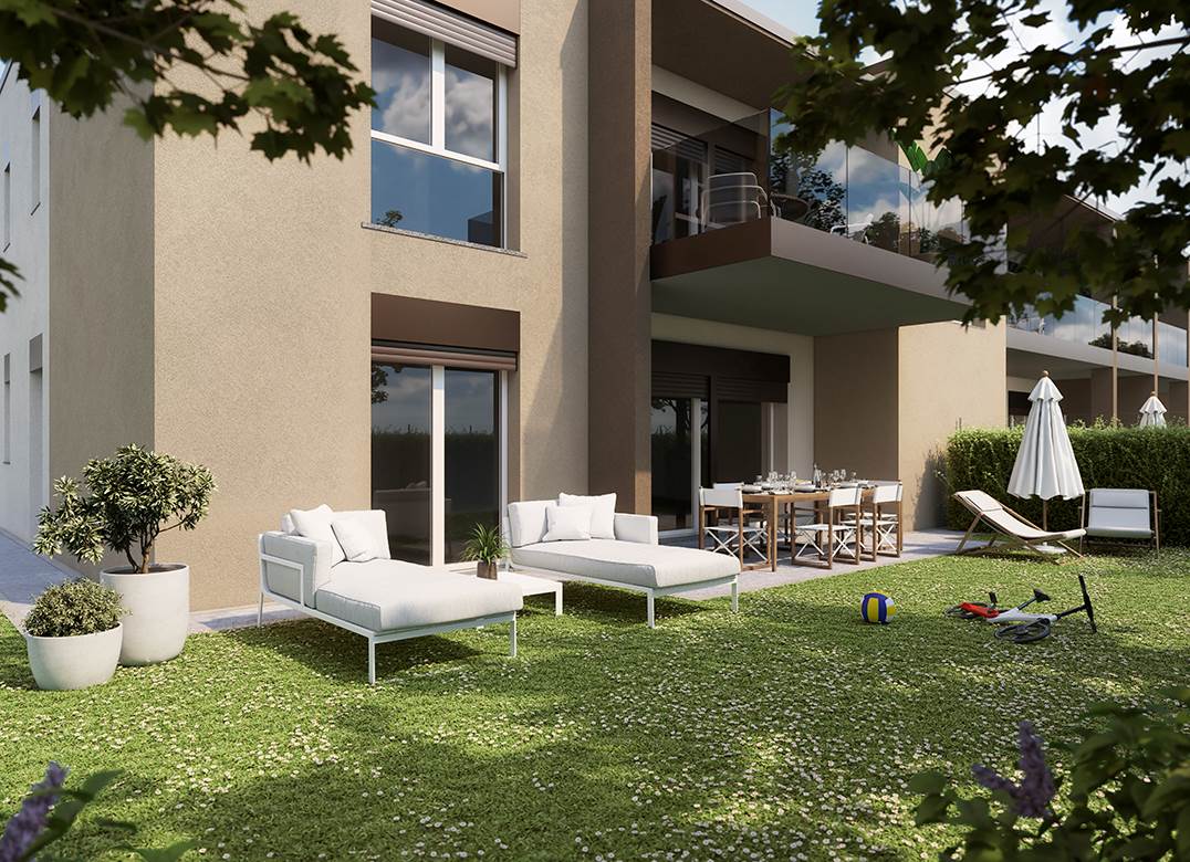 GUANZATE NUOVO TRILOCALE CON TERRAZZO E BOX