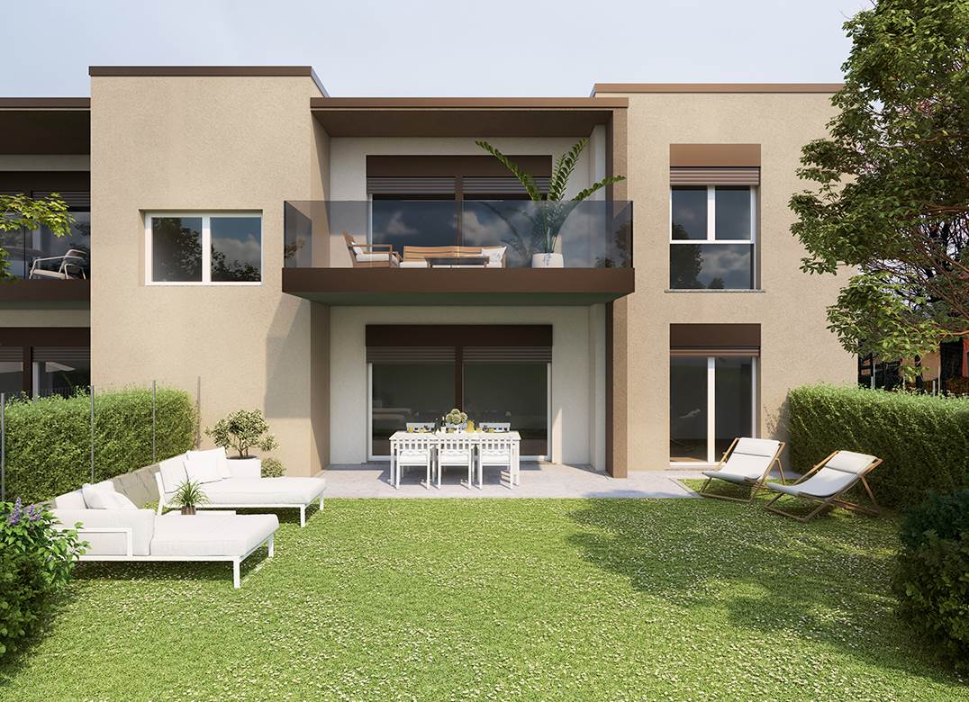 GUANZATE NUOVO TRILOCALE CON TERRAZZO E BOX