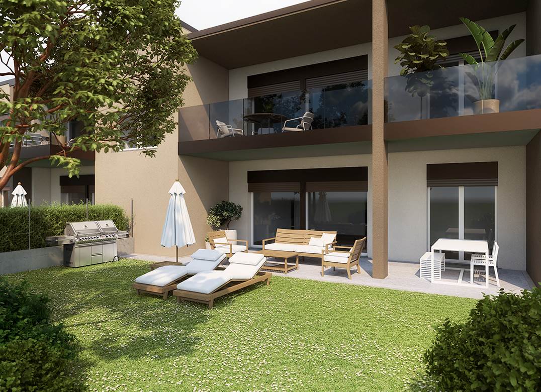 GUANZATE NUOVO TRILOCALE CON TERRAZZO E BOX