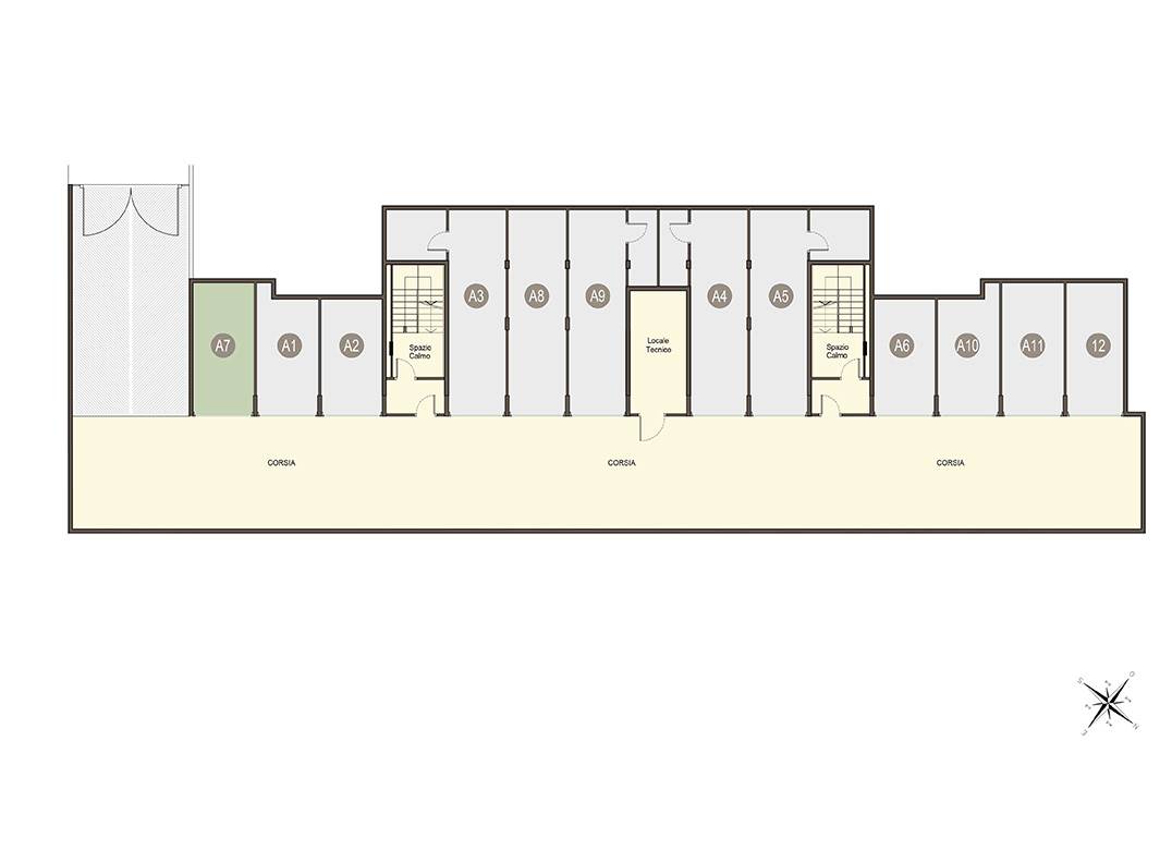 GUANZATE NUOVO TRILOCALE CON TERRAZZO E BOX