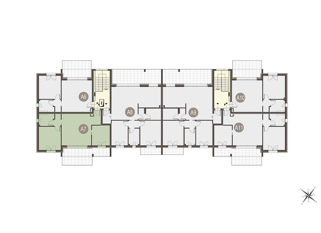 GUANZATE NUOVO TRILOCALE CON TERRAZZO E BOX