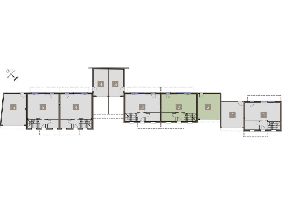  LIMIDO COMASCO VILLETTA A SCHIERA DI NUOVA COSTRUZIONE